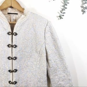 Elie Tahari Victorian Embroidered Jacket